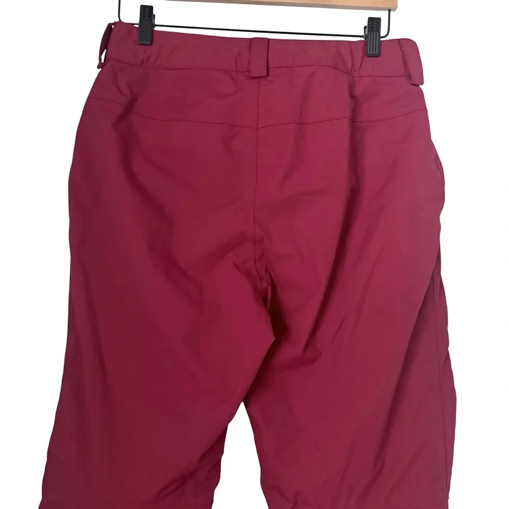 North Face Mens Small Red Ski Snow Pants Suit Bibs Snowboard Winter Pant Guys